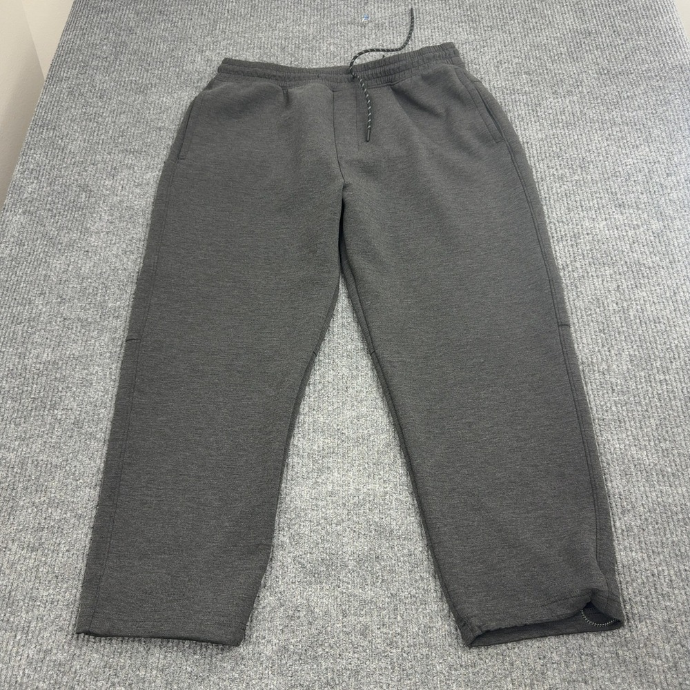 American Eagle Joggers Mens XL Charcoal Fleece Drawstring Activewear Streetwear